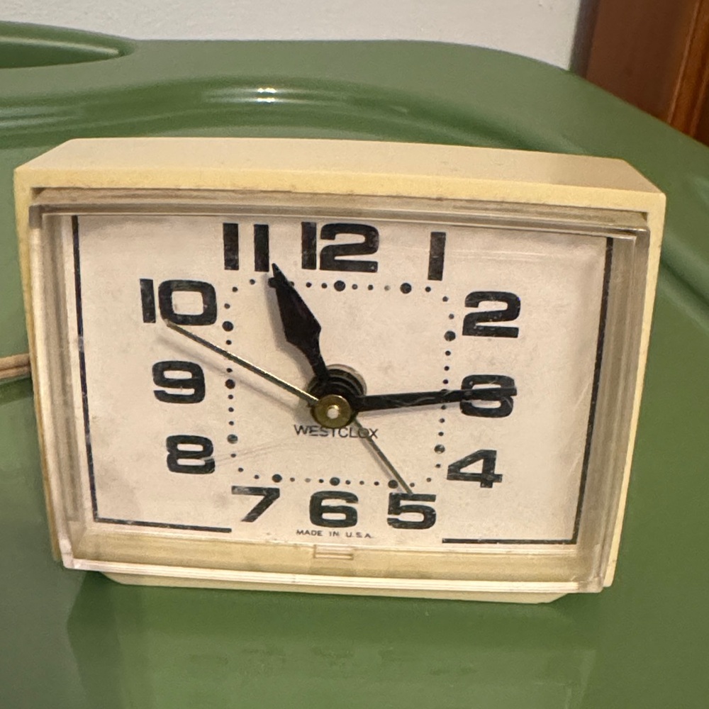 Vintage alarm clock